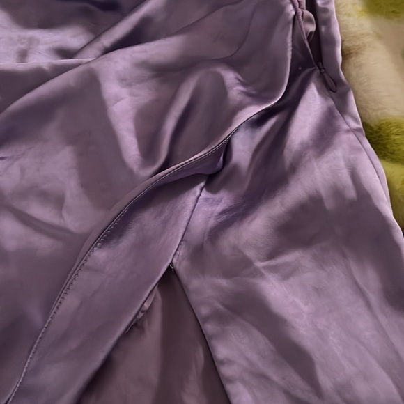 ELLIATT x REVOLVE Cassini Satin Dress in Lilac Small - Picture 11 of 11
